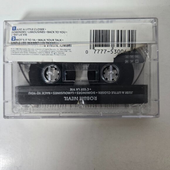 Robbie Nevil Cassette. Any 3 Cassettes For $15! - Picture 2 of 3
